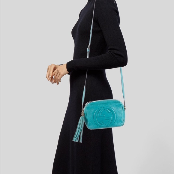 Gucci Aqua Blue Crossbody Bag - Picture 1 of 7